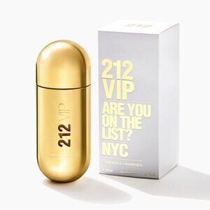 New Carolina Herrera 212 VIP Eau de Parfum 2.7 fl oz/80 ml - Sealed Packaging